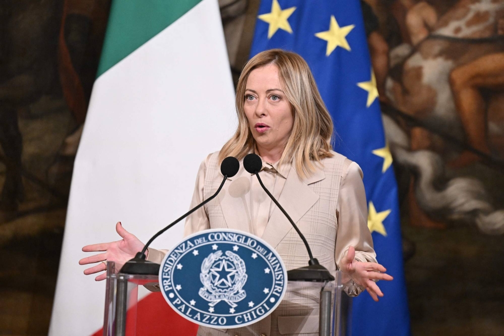 trump-critica-meloni-e-alega-baixa-popularidade-da-italiana-em-meio-a-polemica-sobre-foto